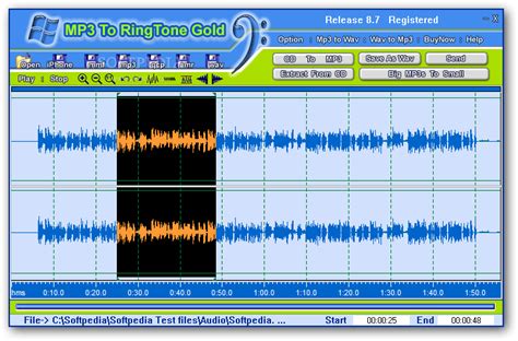 MP3 To Ringtone Gold for Windows
